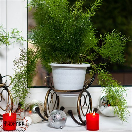 Цветочница на окно 95-037 - Фабрика интерьерной ковки фото 5