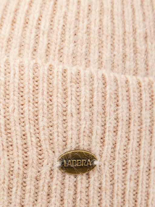 Шапка жен. анг+нейл+шерсть LB-A53044 beige - Labbra фото 3