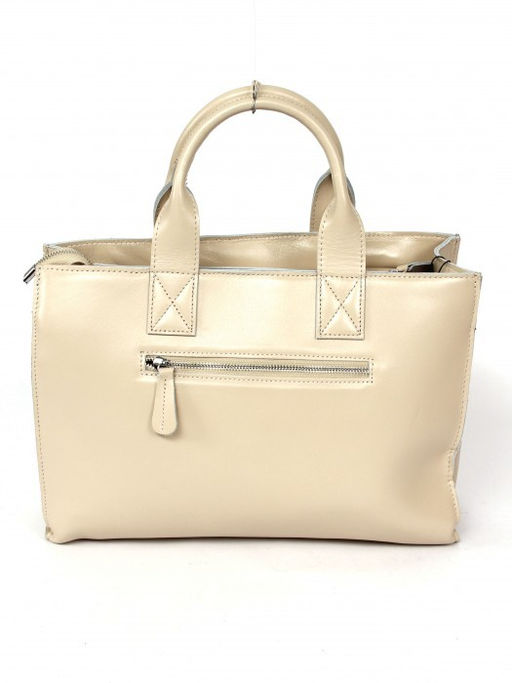 Сумка женская натуральная кожа RM-SH-8896-1, 1отд+карм/перег, плечевой ремень, бежевый SALE 261771 - Adelia фото 2