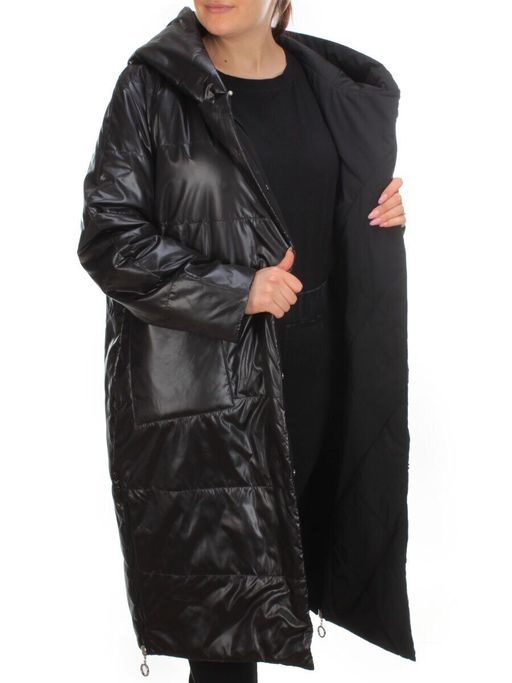 21085 BLACK Куртка зимняя двухсторонняя женская облегченная SNOW CLARITY