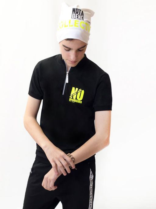 Костюм спортивный черный 201100702 - Nota bene фото 3