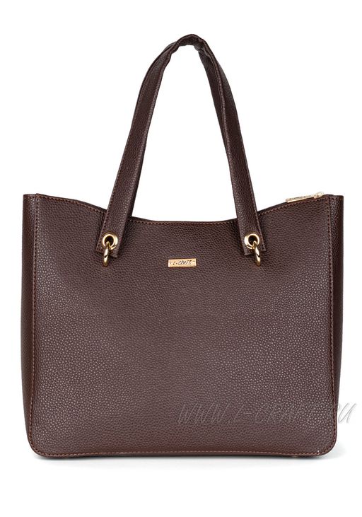Сумка Модель №1363 | кожзам | гладкий | коричневый | Р908-2 | 29974