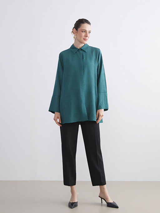 Desenli Kad?n G?mlek Tunik