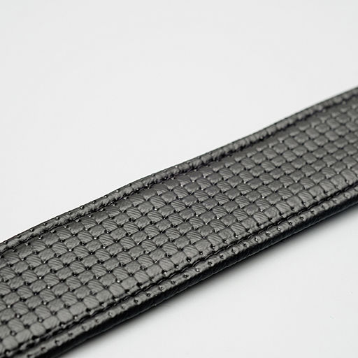 Ошейник Комфорт комбинированный, 70 х 4 см, ОШ 51-61 см, чёрный - Пижон фото 4