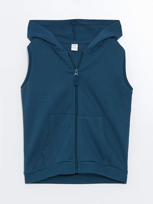 Kap??onlu Erkek ?ocuk Yelek