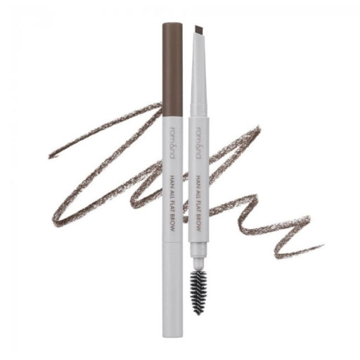 Rom&Nd Han All Flat Brow C2 Grace Taupe, 10g - Стойкий карандаш для бровей