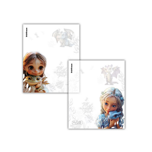 Цена за 1 шт. Набор пластиковых обложек ErichKrause Magic Pet, для тетрадей и дневников, 212х347мм, 80 мкм, ассорти (пакет 12 шт.) фото 2