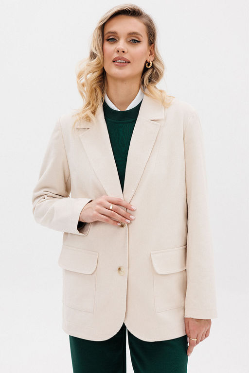 Жакет GO F4106/02-01.170-176 молоко - Pirs фото 3