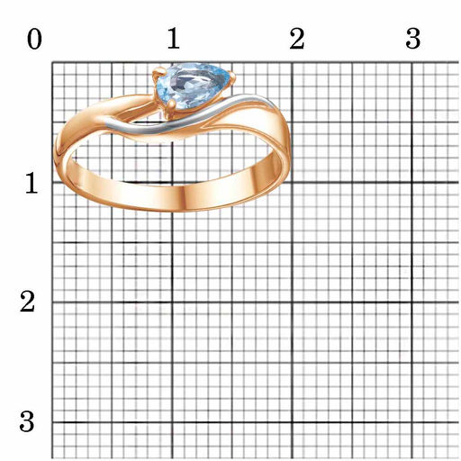 КОЛЬЦО 23113729ДТг - Красная пресня фото 2