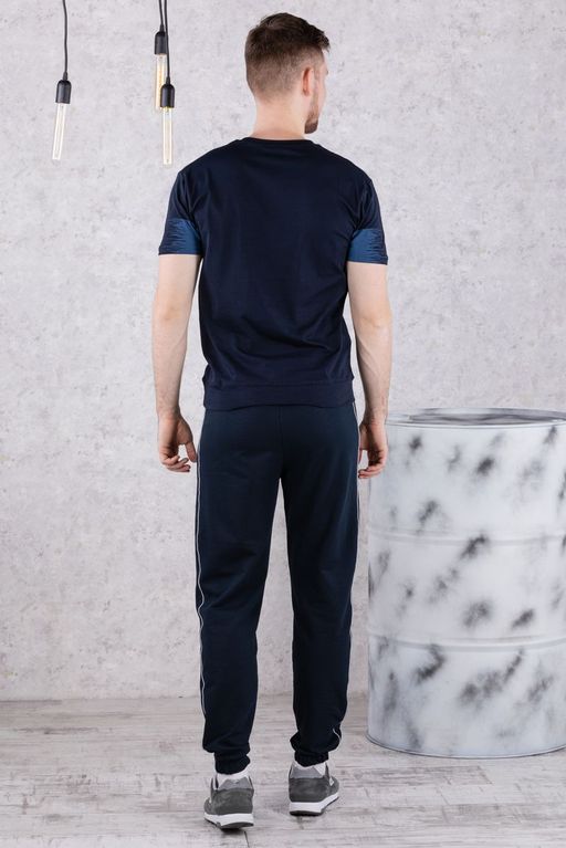 Брюки спортивные 
 3.MM116B-синий-тёмный