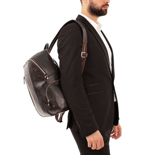 Кожаный рюкзак Arlington Black - Lakestone фото 16