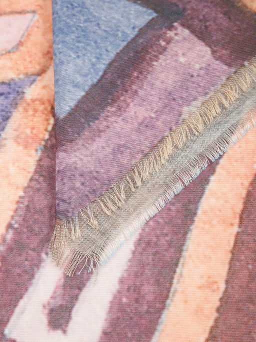 Платок жен. виск+шерсть 130х130 LG33-949-09 - Labbra фото 4