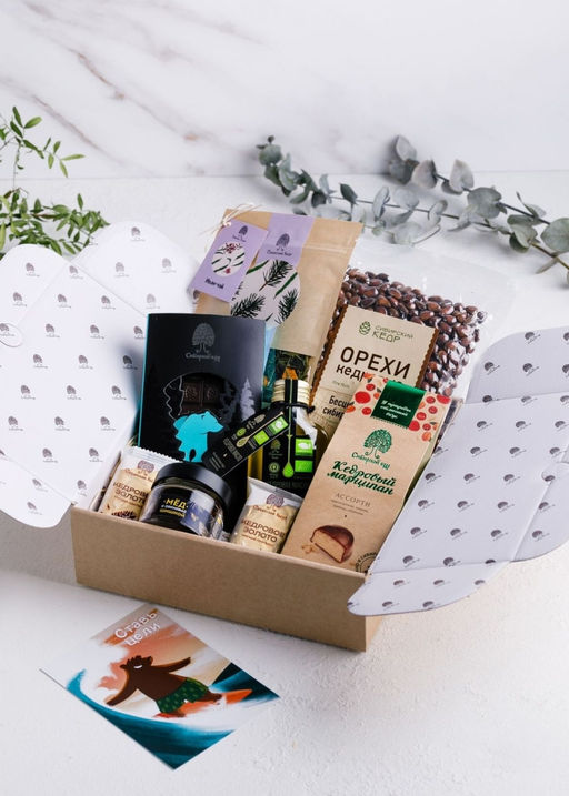 Подарочный набор ??Кедровый рай?, 780 г - Сибирский кедр фото 3