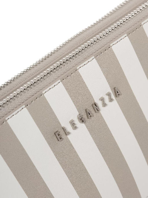 Сумка ELEGANZZA Z166-0609 grey smoke/white  фото 4