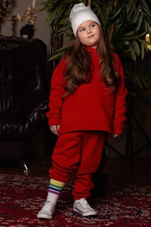 Футер 3х нитка С НАЧЁСОМ Детский костюм утепленный - Knitka фото 5