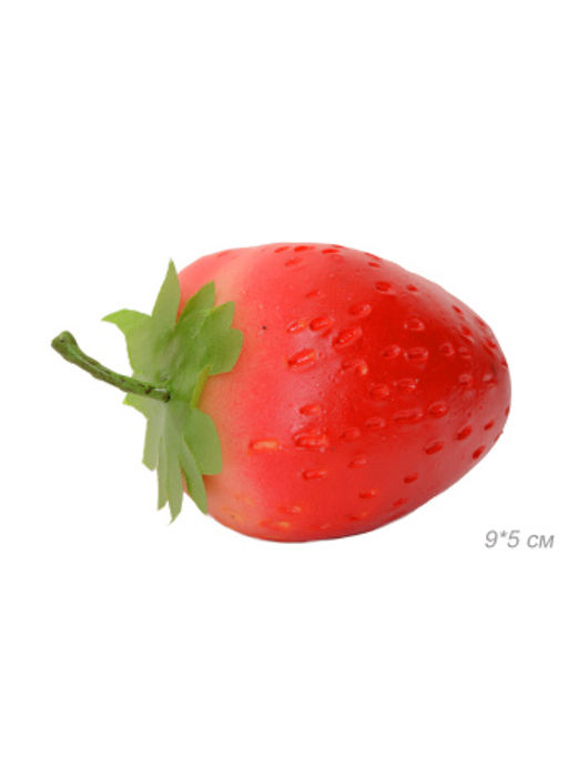 Муляж Клубника 9 см / 33-15 /уп 150/300/ - ГалеонТрейд фото 2