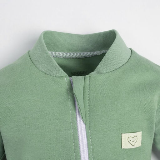 Комбинезон на молнии Крошка, Я BASIC LINE, рост 68-74 см, зелёный - Крошка я фото 5