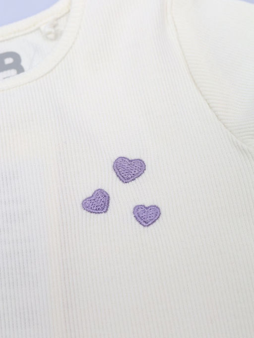 CRB wear / CSBG 64032-21-434 Футболка для девочки,экрю/Ex.Cherubino  фото 2