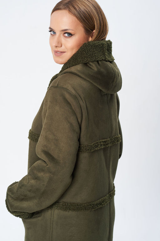 Пальто Diamant 1939 олива фото 12