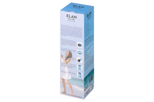 Бутылка для воды 1000 мл 7,8*7,8*28,5 см "Style Matte" с углублениями д/пальцев голубая пастель