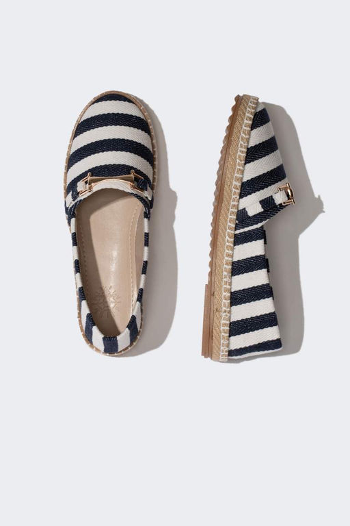 Женские эспадрильи на плоской подошве - Defacto фото 7