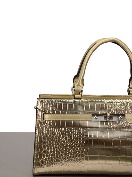 LACCOMA сумка WJC7338-13-золотистый эко кожа хлопок фото 4