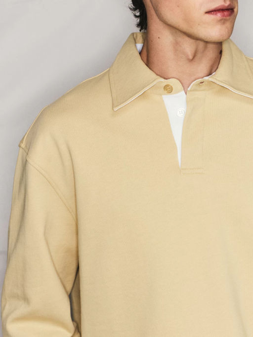 Толстовка с воротником поло / Zarina  фото 8