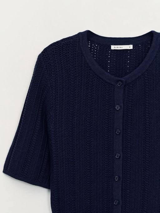 Приталенный кардиган с поясом / Zarina  фото 9