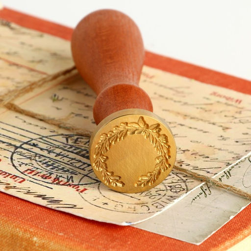 Сургучная печать «Венок», 12.5×4×4 см