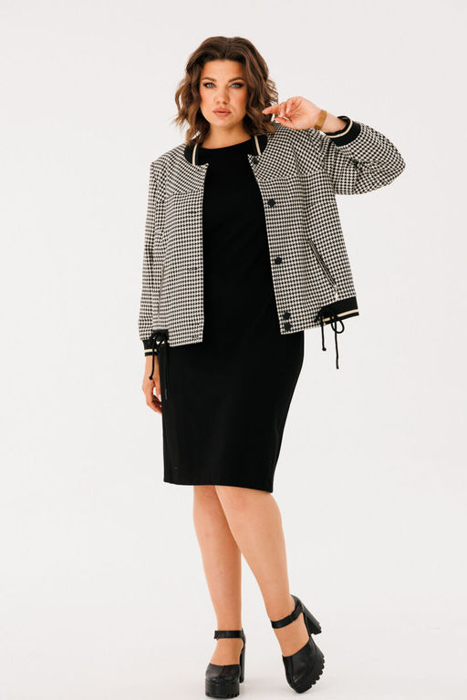 Платье INVITE 4083 черный дизайн - Mira fashion фото 251