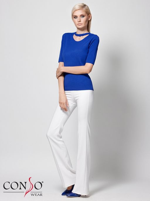 Conso/KWJS180729 - royal blue Джемпер женский фото 2