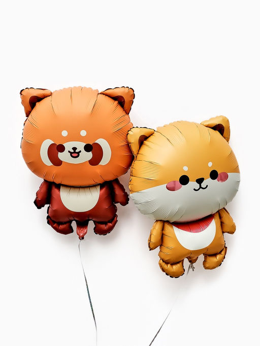 Цена за 2 шт. Воздушный шар фольгированный 27" «Собачка»