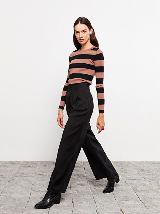 Kad?n Rahat Kal?p D?z Pantolon