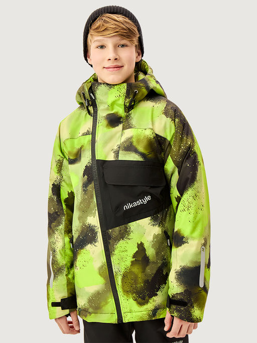 Костюм 7з2726 лайм/черный - Nikastyle фото 4