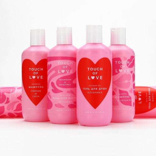 Гель для душа Just love, 300 мл, аромат кокос - Чистое счастье фото 14