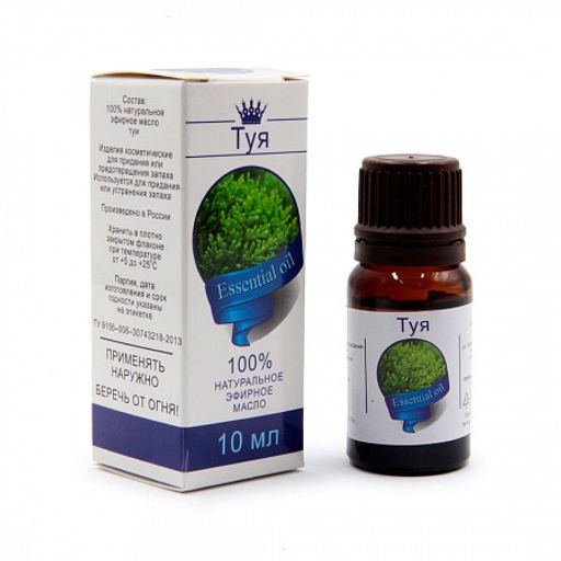Эфирное масло ТУЯ Планета Ароматов 10мл Защита от темных сил