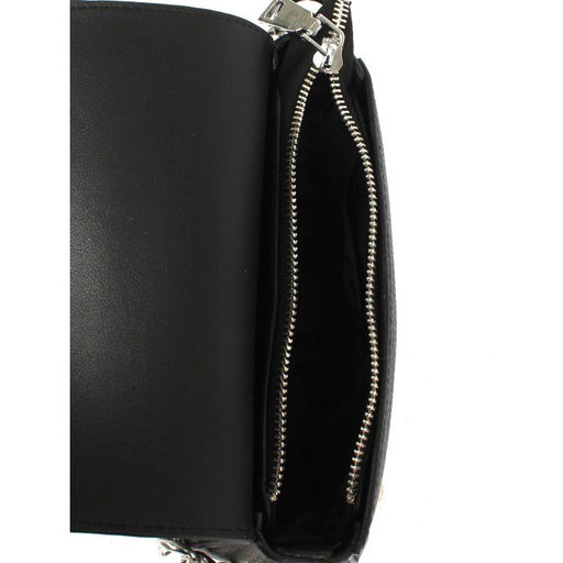 Сумка женская натуральная кожа JRP-99111, 3отд, плечевой ремень, черный 263445