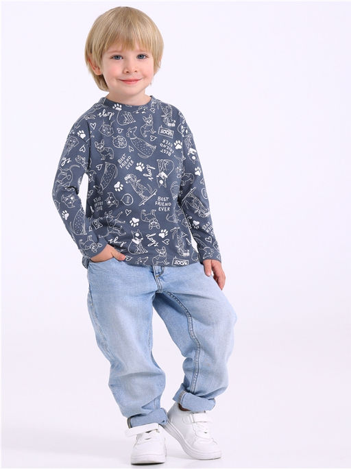 лонгслив 1ПДЛД4653001н - Апрель фото 4