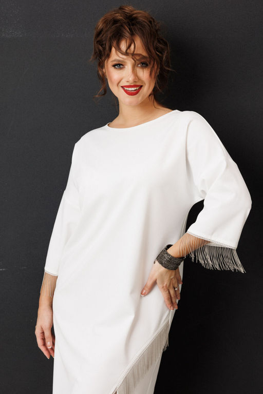 Платье Anastasia 1308 молочный фото 7