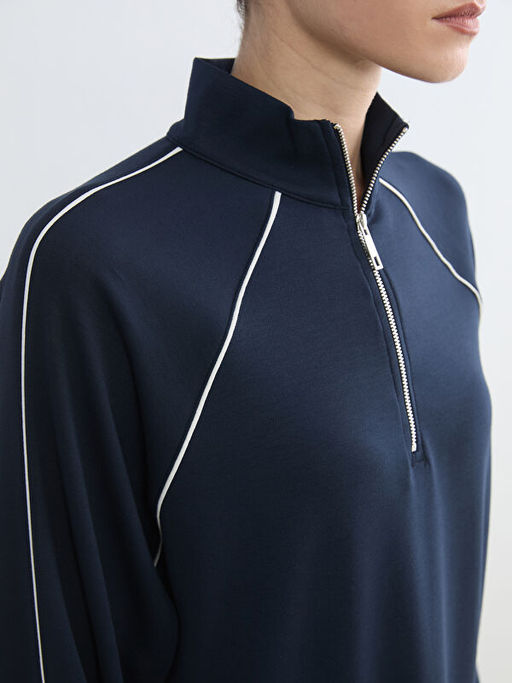 Soft Touch Oversize Kad?n Sweatshirt Tunik