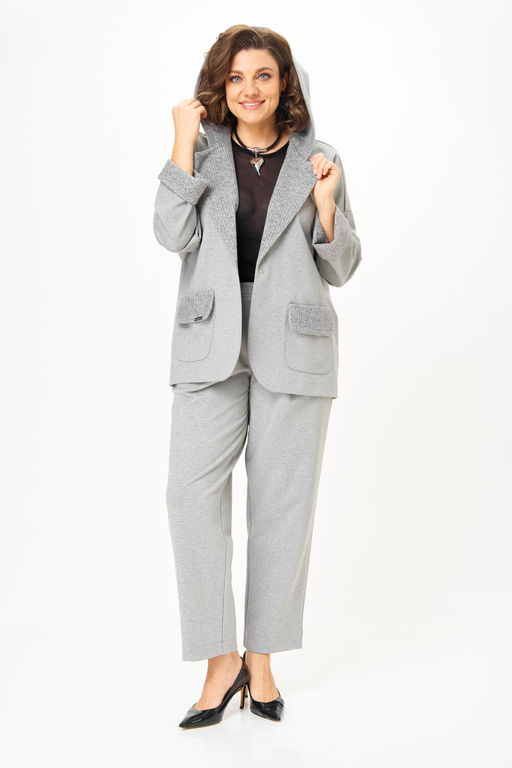 Костюм Michel Chic 1437/1 призрачный серый  фото 4