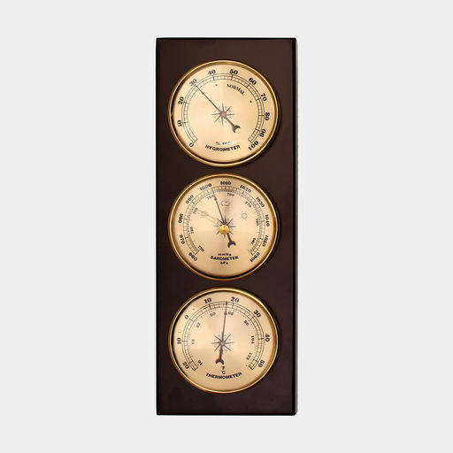 Барометр механический, с метеостанцией, 32×11×3.5 см