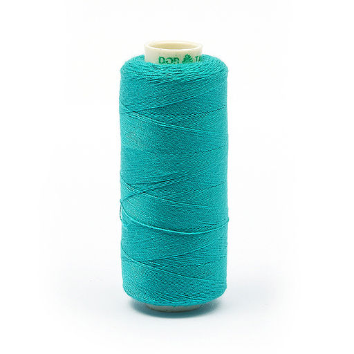 Нитки Dor Tak бытовые 40/2 полиэстер 366м цв.684 бирюзовый уп.10шт