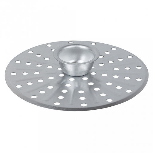 Манты-казан (мантоварка) алюминиевая 6л, д26см, h29,5см, s1-1,5мм, 4 диска, матовый, металлическая крышка (Россия)