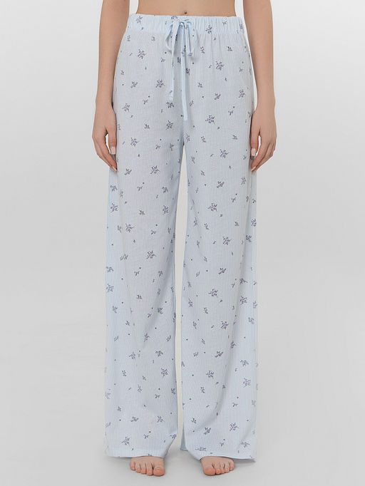 Комплект домашний женский голубой