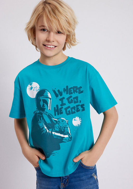 The Mandalorian Bask?l? Mavi Ti??rt