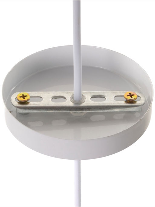 Светильник потолочный BayerLux Lina, 1×40 Вт, Е27, неон-оранжевый, 26×26×32 см