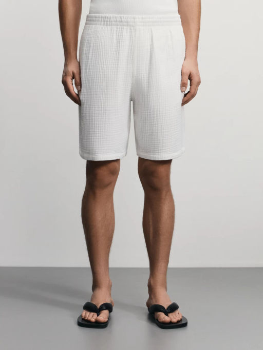 Шорты regular fit из 100% хлопка / Zarina  фото 3