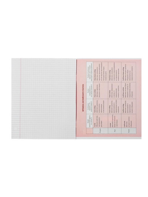 Цена за 10 шт. Тетрадь предметная, 48 листов в клетку Calligrata Неон. Английский язык  фото 6