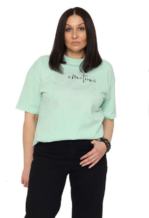 CRB wear/CSLW 60358-43 Футболка женская,голубой/Ex.Cherubino  фото 92